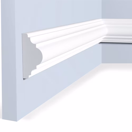 Молдинг из полистирола под покраску Hiwood D50V1 2000×50×23,3