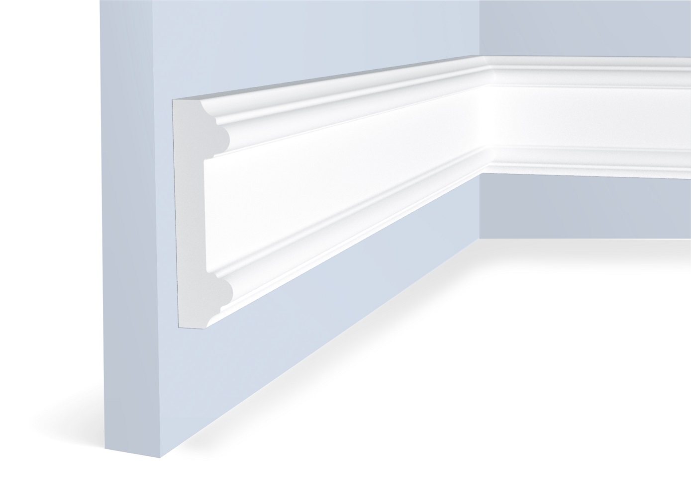 Молдинг из полистирола под покраску Hiwood WE66 2000×66×17