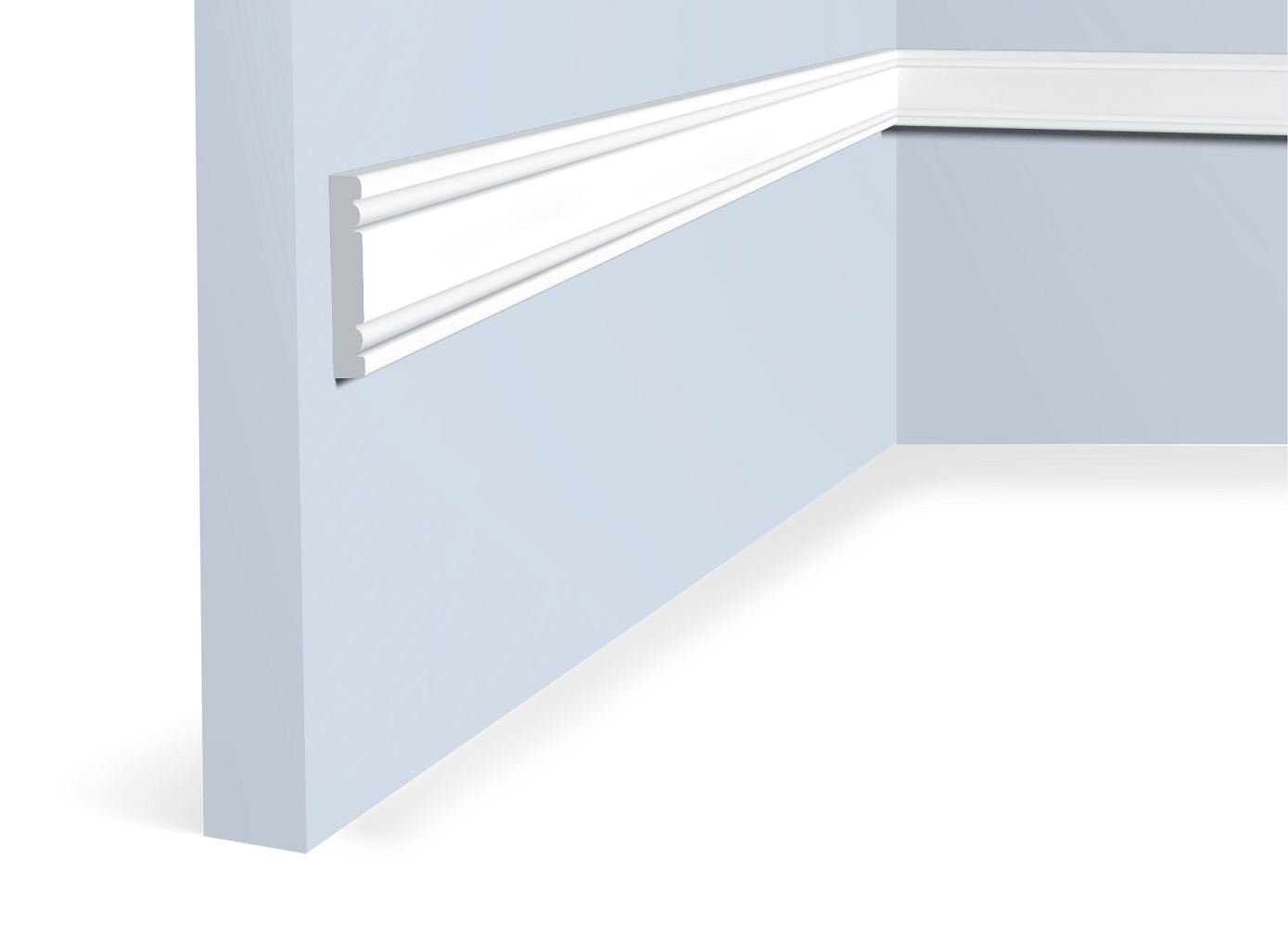 Молдинг из полистирола под покраску Hiwood W1040 2000×40×9