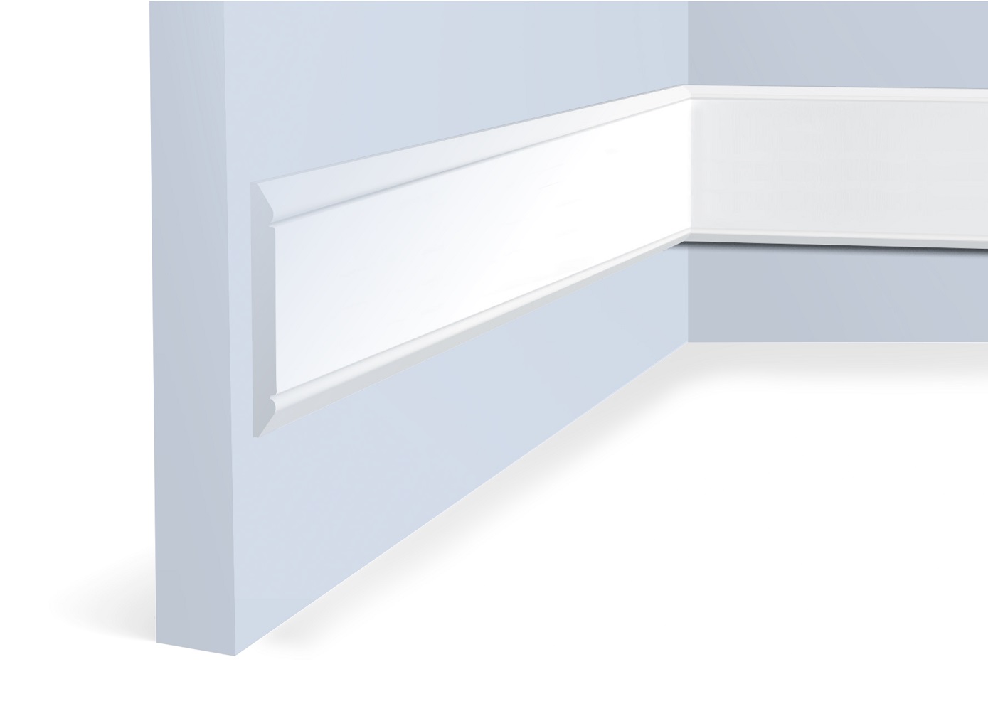 Молдинг из полистирола под покраску Hiwood WIP80 2000×80×9,3