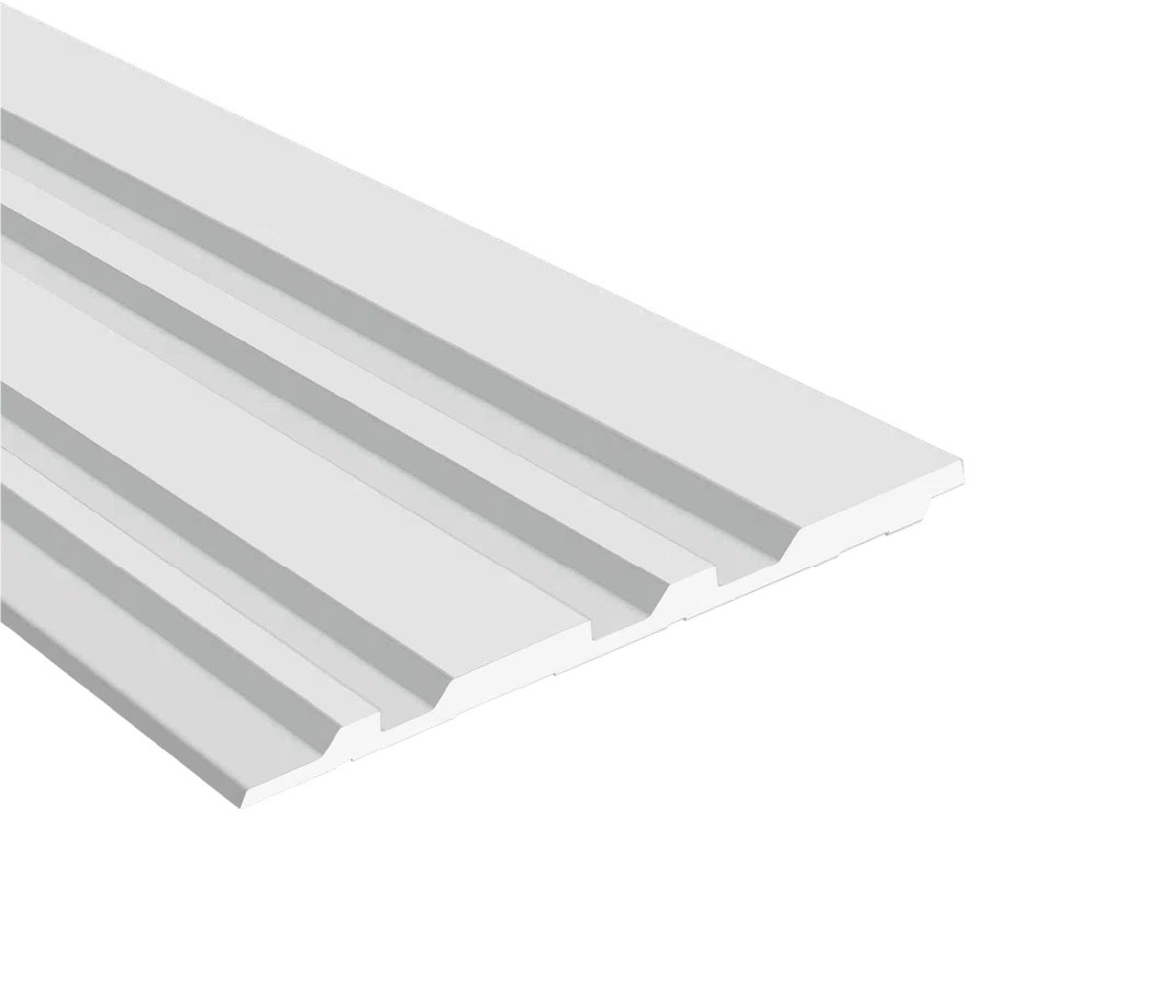 Стеновая панель из полистирола под покраску Hiwood LV122 NP 2700×120×12