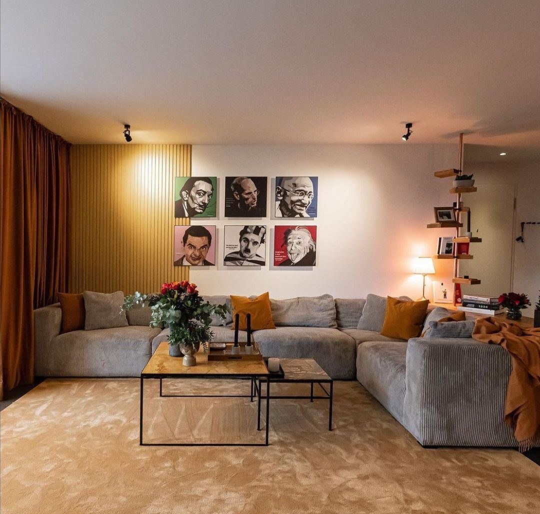 Стеновая панель из полистирола под покраску Hiwood LV124 NP 2700×120×12 фото в интерьере