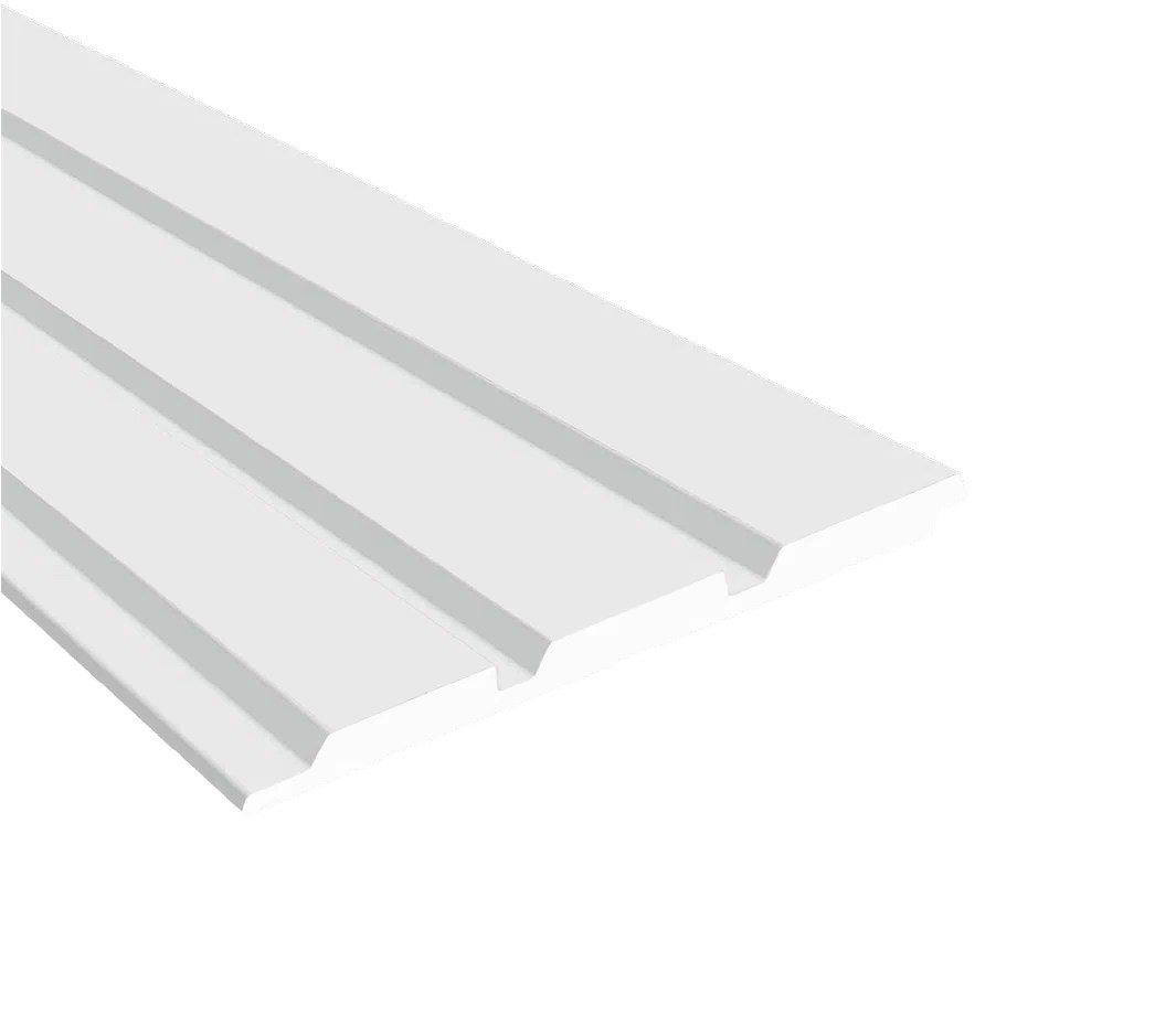 Стеновая панель из полистирола под покраску Hiwood LV124 NP 2700×120×12