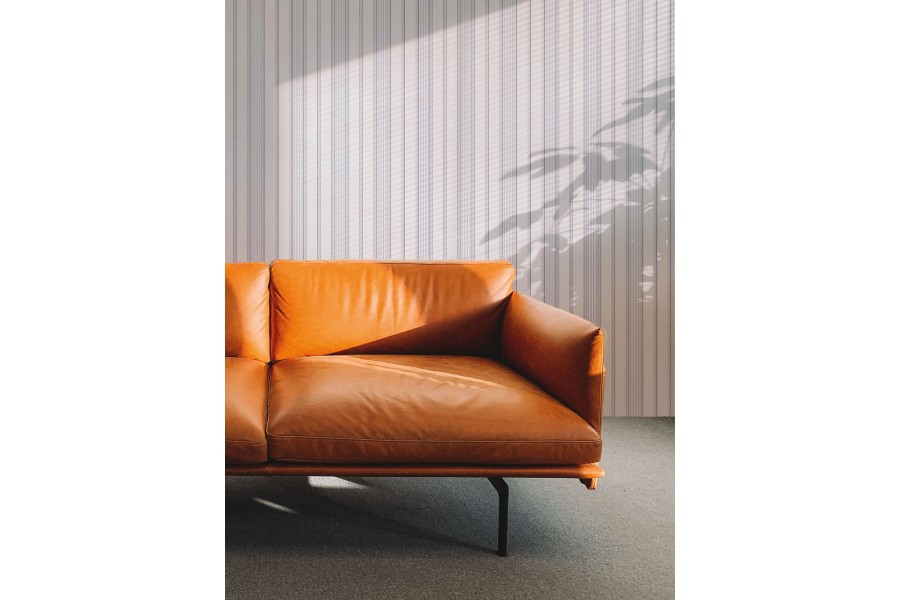 Стеновая панель из полистирола под покраску Hiwood LV124L NP 2700×120×12 фото в интерьере