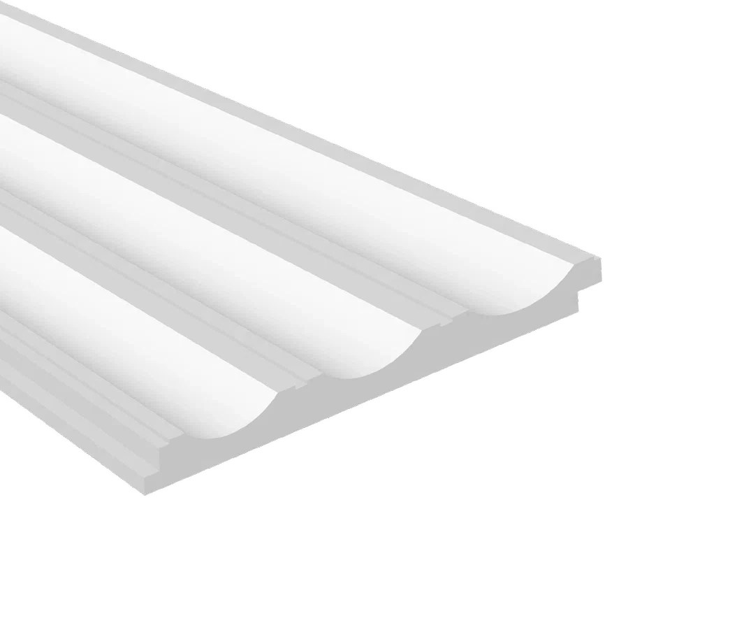 Стеновая панель из полистирола под покраску Hiwood LV138 NP 2700×120×12