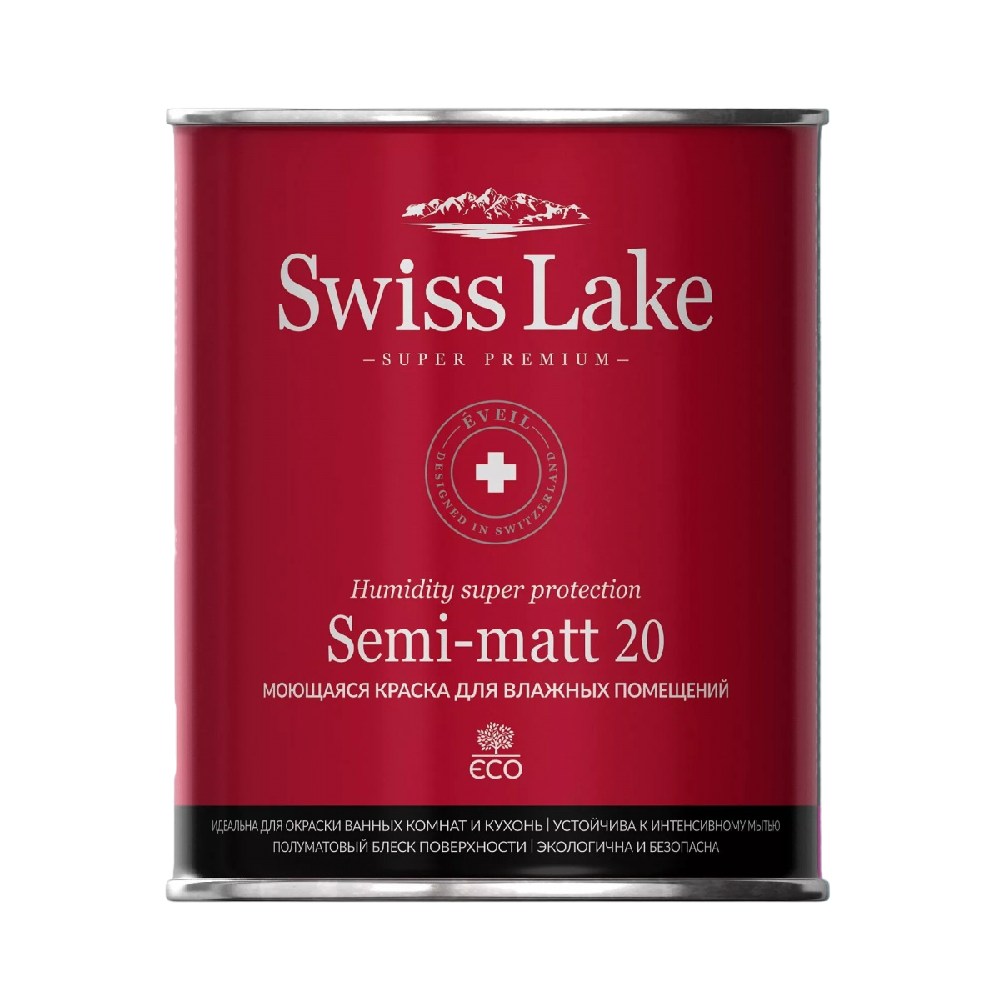 Краска Swiss Lake Semi-matt 20 9 л