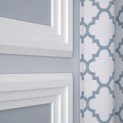 Молдинг ЛДФ под покраску Ultrawood U 004 2200×75×22