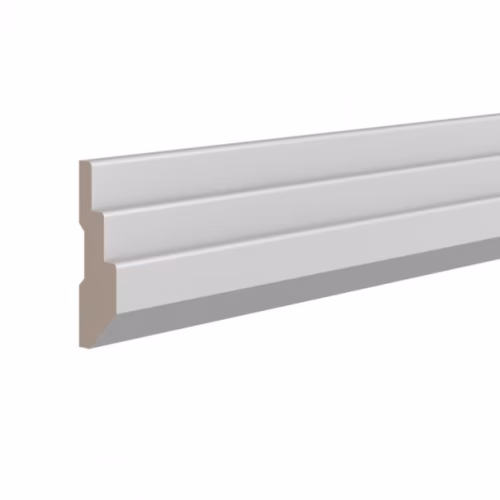 Молдинг ЛДФ под покраску Ultrawood U 004 2200×75×22