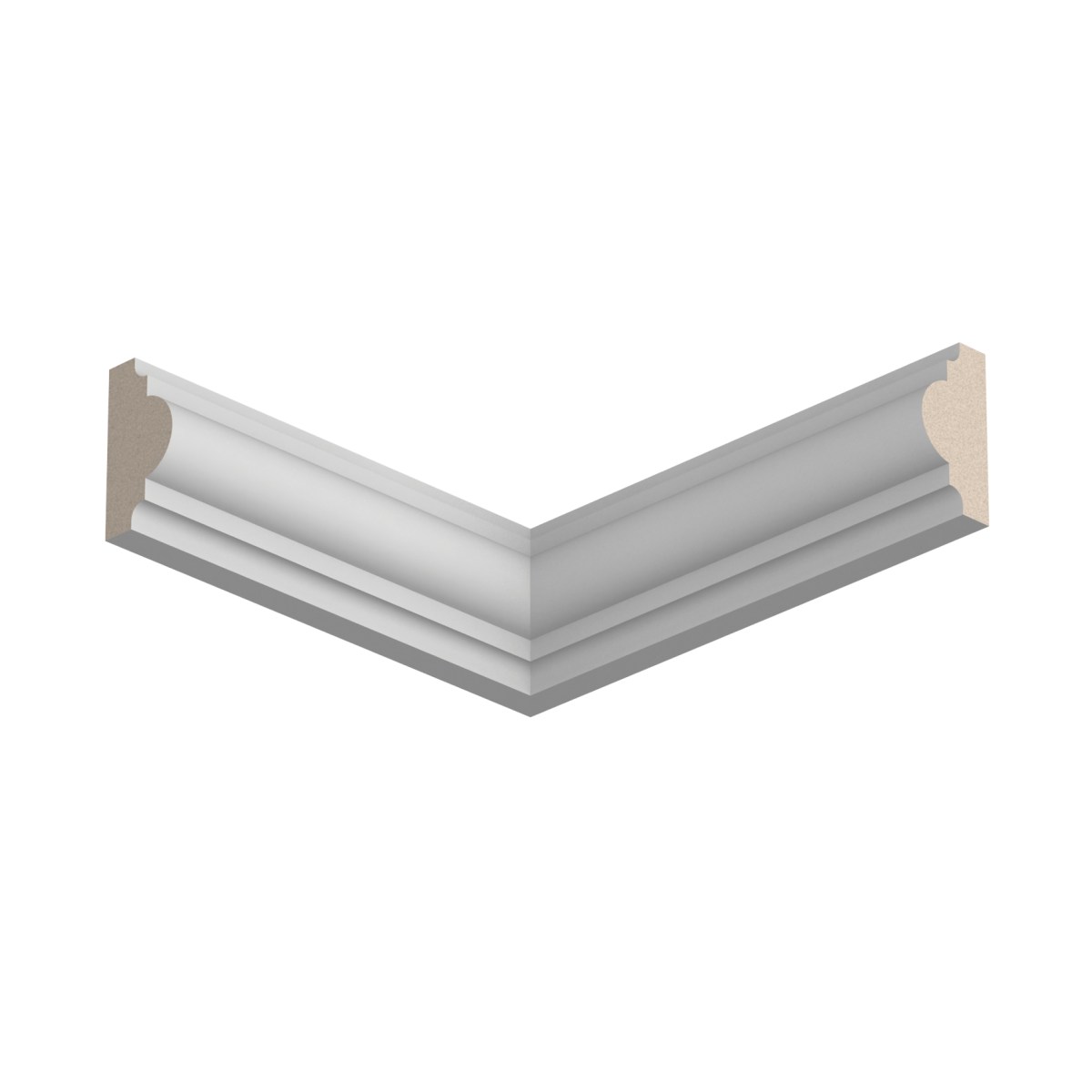 Молдинг ЛДФ под покраску Ultrawood U 021 i 2000×40×20