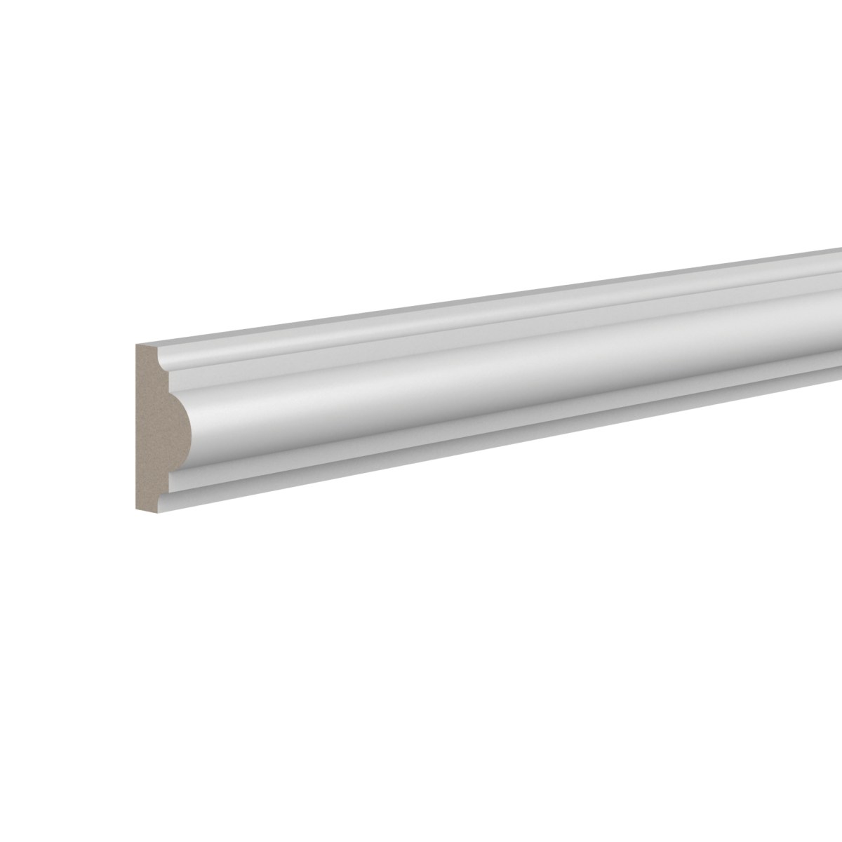 Молдинг ЛДФ под покраску Ultrawood U 021 i 2000×40×20