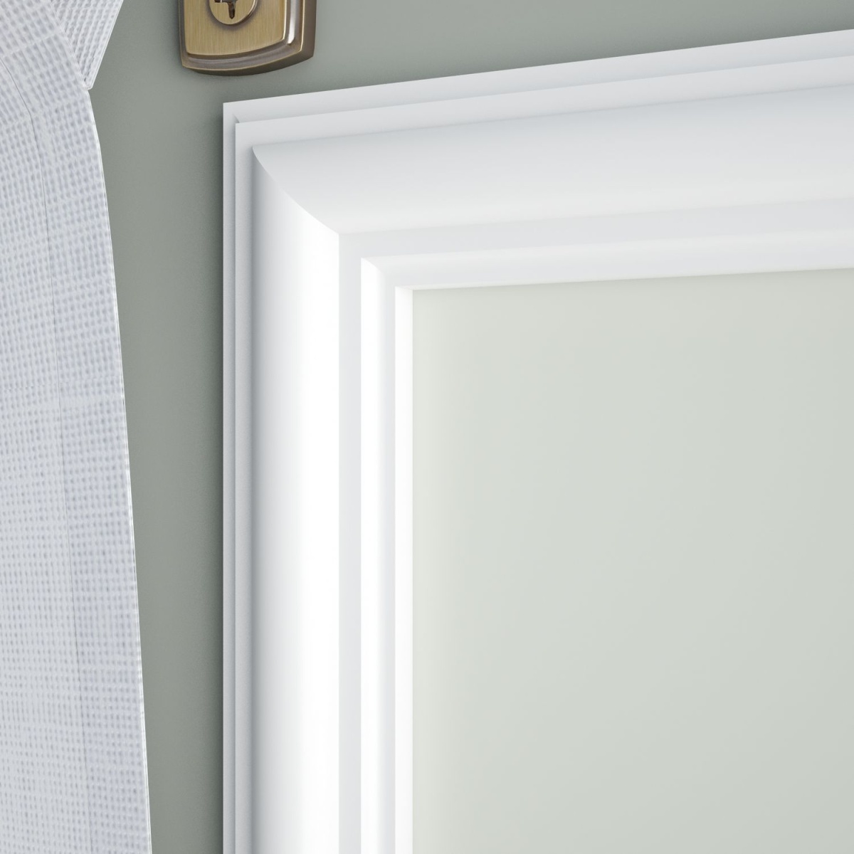 Молдинг ЛДФ под покраску Ultrawood U 021 i 2000×40×20 фото в интерьере