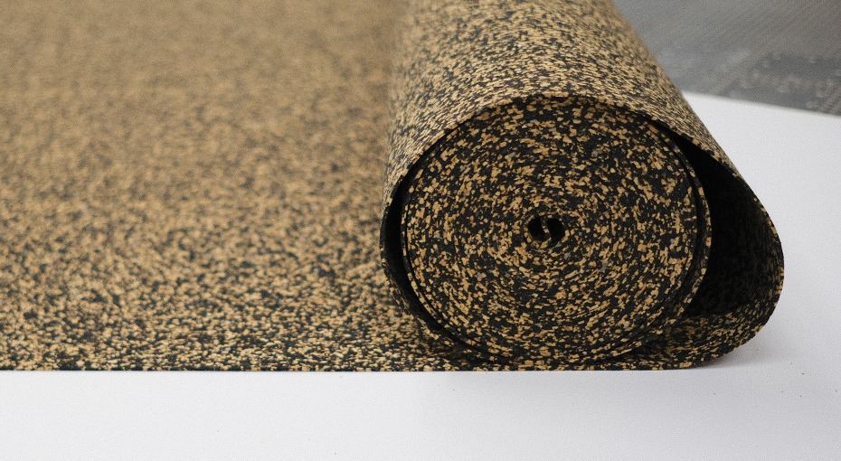 Подложка резинопробковая Kraiburg Relastec Damtec Standart для ламината и паркета 2 мм