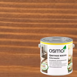 Масло с твердым воском для дерева Osmo Dekorwachs Transparent цвет 3166 Орех шелковисто-матовый 0,22 л