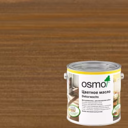 Масло с твердым воском для дерева Osmo Dekorwachs Transparent цвет 3168 Дуб Антик шелковисто-матовый 0,22 л