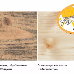 Защитное масло с УФ-фильтром Экстра Osmo UV-Schutz-Ol Extra 420 Бесцветное 0,22 л