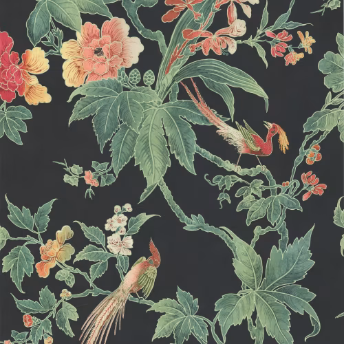 Обои Little Greene Archive Trails Paradise − Nightshade 0247PANIGHT