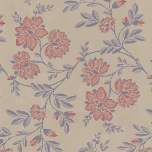 Обои Little Greene Archive Trails Stitch − Berry 0247STBERRY