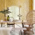 Обои Little Greene Archive Trails Sakura − Yellow Lustre 0247SAYELLO фото в интерьере