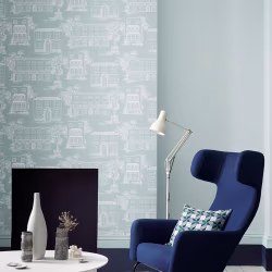 Обои Little Greene 20th Century Papers Hampstead − Penumbra 0288HAPENUM
