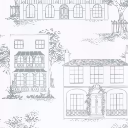 Обои Little Greene 20th Century Papers Hampstead - Glass 0288HAGLASS