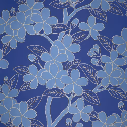Обои Little Greene 20th Century Papers Camellia - Smalt 0288CASMALT