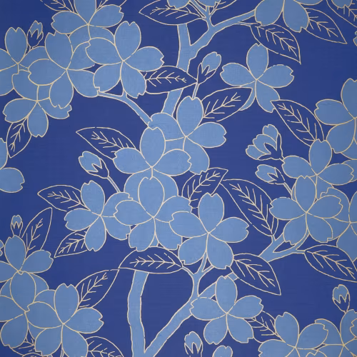 Обои Little Greene 20th Century Papers Camellia - Smalt 0288CASMALT
