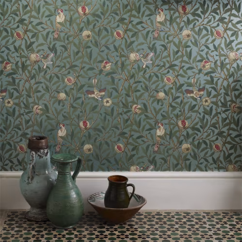 Обои Morris Archive Wallpapers II Bird & Pomegranate 212538