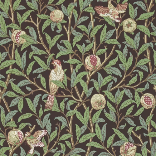 Обои Morris Archive Wallpapers II Bird & Pomegranate 212537