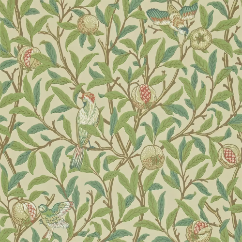 Обои Morris Archive Wallpapers II Bird & Pomegranate 212539