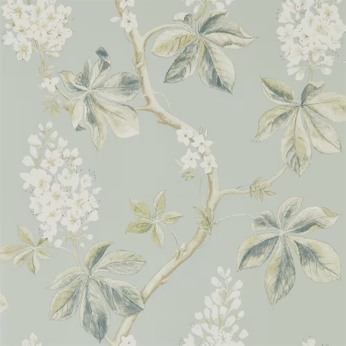 Обои Sanderson Woodland Walk Chestnut Tree 215708