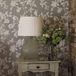 Обои Sanderson Woodland Walk Magnolia & Pomegranate 215724