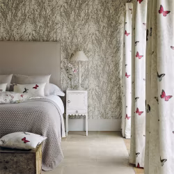 Обои Sanderson Woodland Walk Meadow Canvas 215695