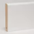 Плинтус МДФ ламинированный Арт Лайн белый Flat 2050×100×16