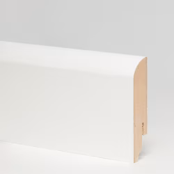 Плинтус МДФ ламинированный TeckWood белый матовый 2150×70×16