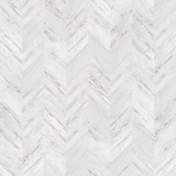 Пробковый пол клеевой Corkstyle Chevron White французская елка 1235×305×6
