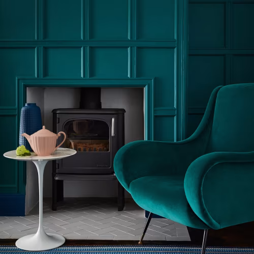 Краска Little Greene цвет Mid Azure Green 96 Interior Oil Eggshell 1 л