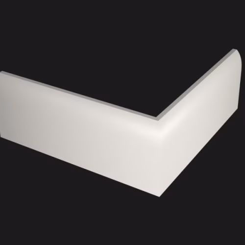 Плинтус МДФ под покраску Evrowood PN 080 2000×95×16