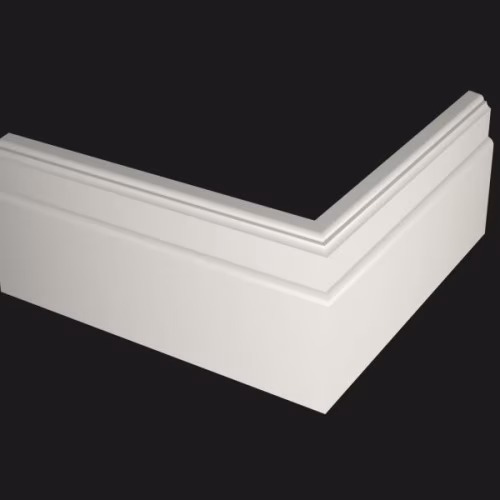 Плинтус МДФ под покраску Evrowood PN 110 2000×110×22