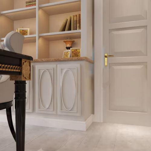 Плинтус МДФ под покраску Evrowood PN 110 2000×110×22