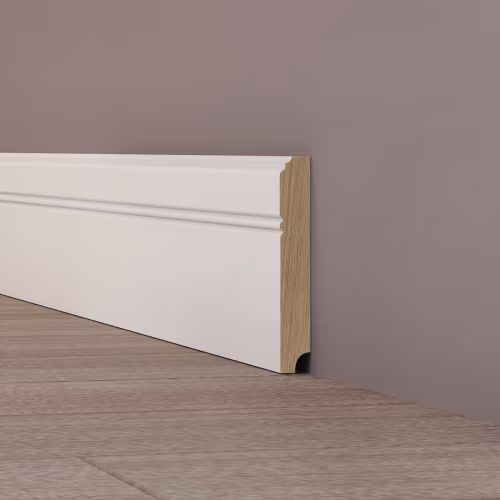 Плинтус МДФ под покраску Evrowood PN 120 2000×110×16