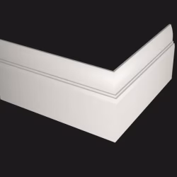 Плинтус МДФ под покраску Evrowood PN 130 2000×120×16