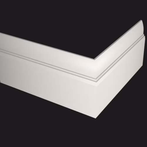 Плинтус МДФ под покраску Evrowood PN 130 2000×120×16