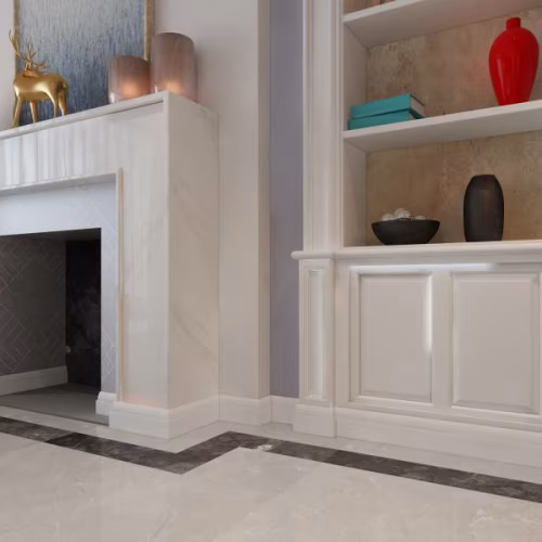 Плинтус МДФ под покраску Evrowood PN 130 2000×120×16