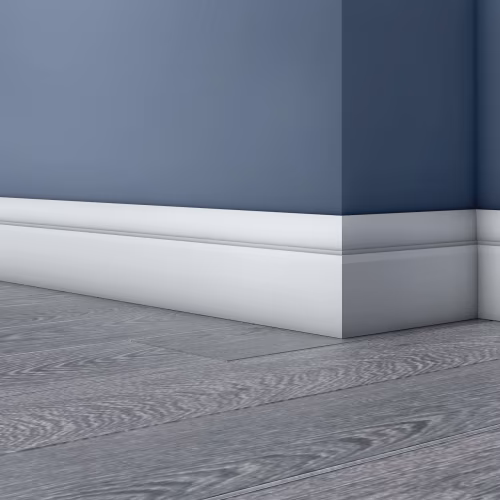 Плинтус МДФ под покраску Evrowood PN 130 2000×120×16