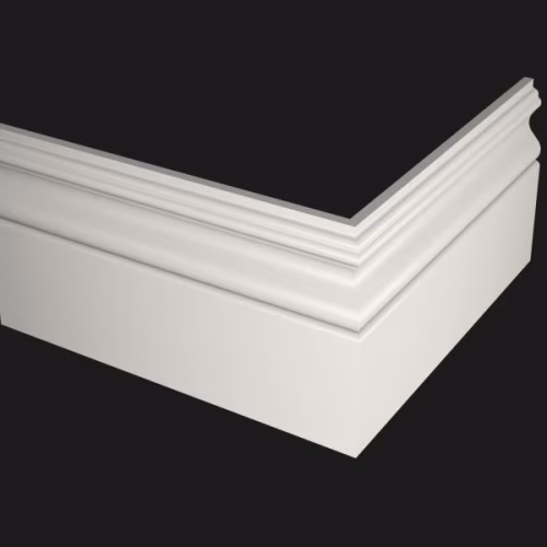 Плинтус МДФ под покраску Evrowood PN 140 2000×130×16