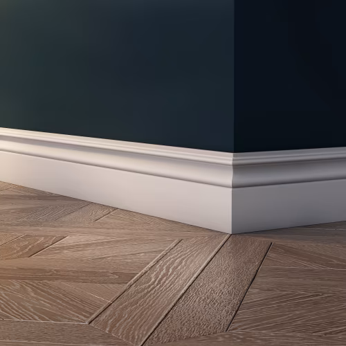 Плинтус МДФ под покраску Evrowood PN 140 2000×130×16