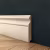 Плинтус МДФ под покраску Evrowood PN 140 2000×130×16 фото в интерьере