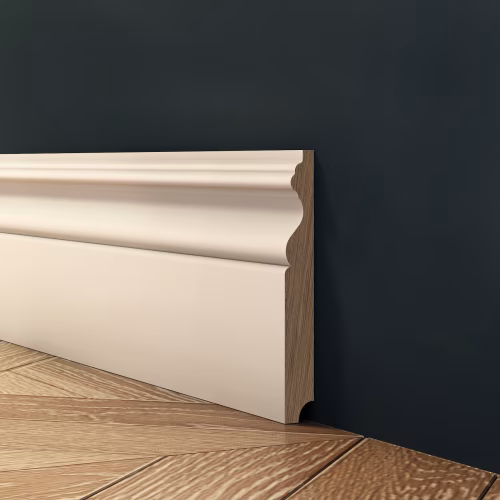 Плинтус МДФ под покраску Evrowood PN 140 2000×130×16