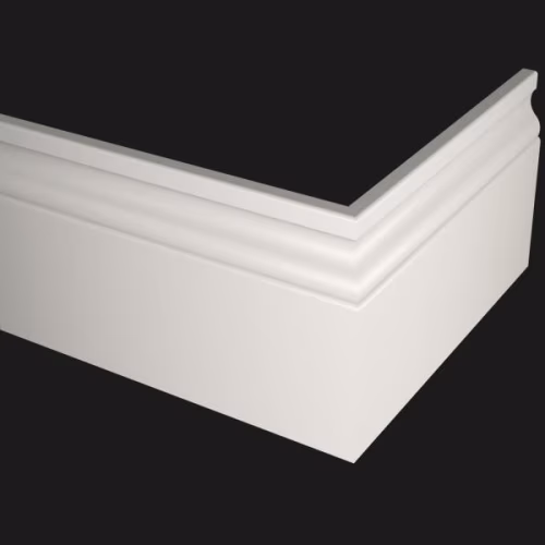 Плинтус МДФ под покраску Evrowood PN 160 2000×140×16