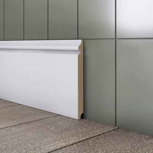 Плинтус МДФ под покраску Evrowood PN 180 2000×165×16